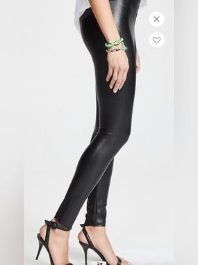 Commando Black Faux Leather Leggings